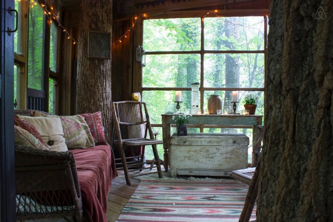 Airbnb предлагает дом на дереве в стиле Питера Пэна
