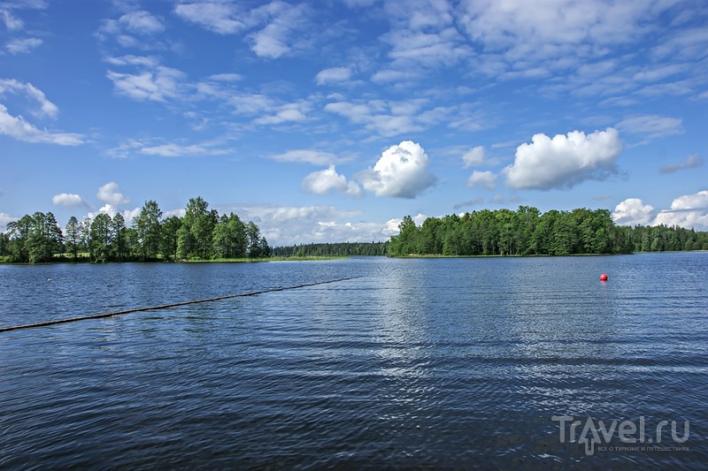 Голубое озеро - Pühajärv / Эстония