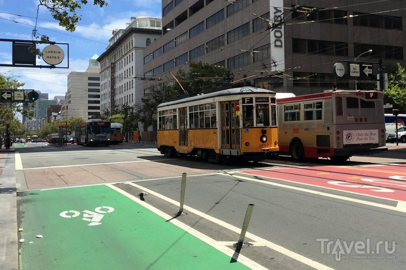 США: Исторические трамваи Сан-Франциско / США