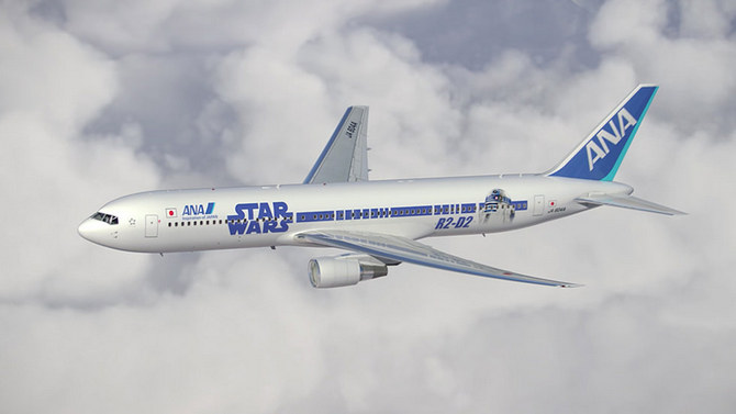 Авиакомпания ANA раскрасит под "Звездные войны" еще два самолета