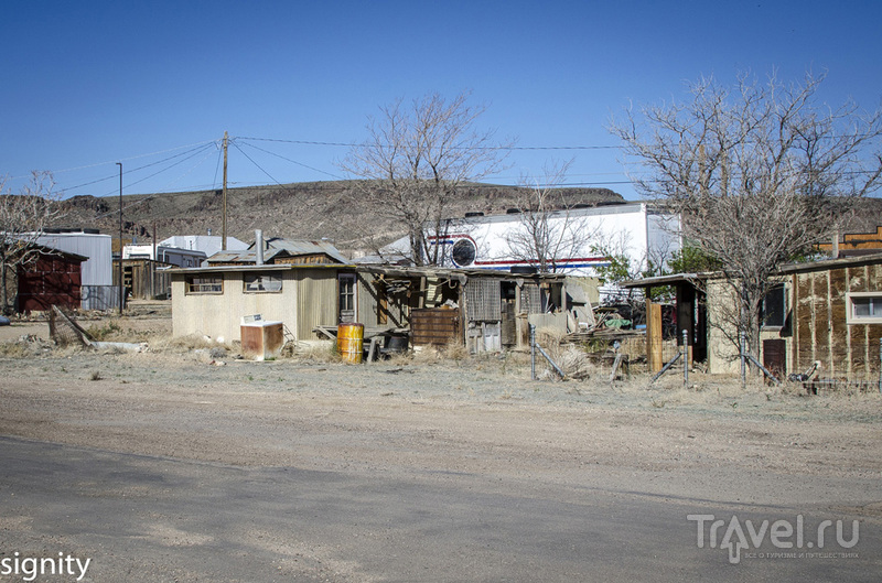 Городок золотодобытчиков Goldfield. США. Невада