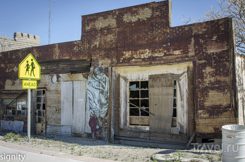 Городок золотодобытчиков Goldfield. США. Невада