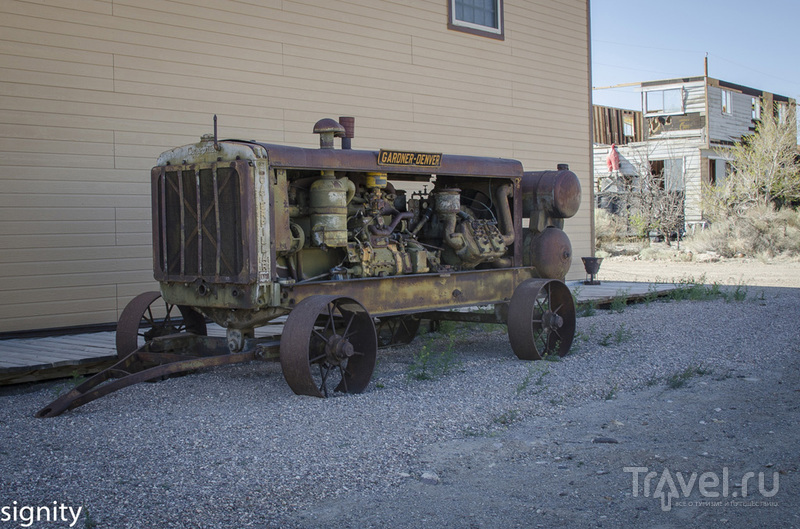 Городок золотодобытчиков Goldfield. США. Невада