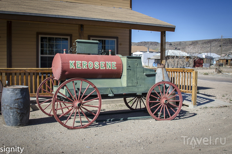 Городок золотодобытчиков Goldfield. США. Невада