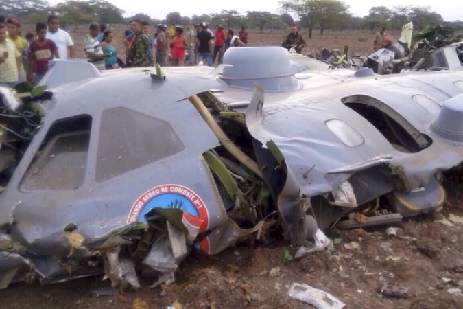 В Колумбии разбился военный самолет, погибли 11 человек
