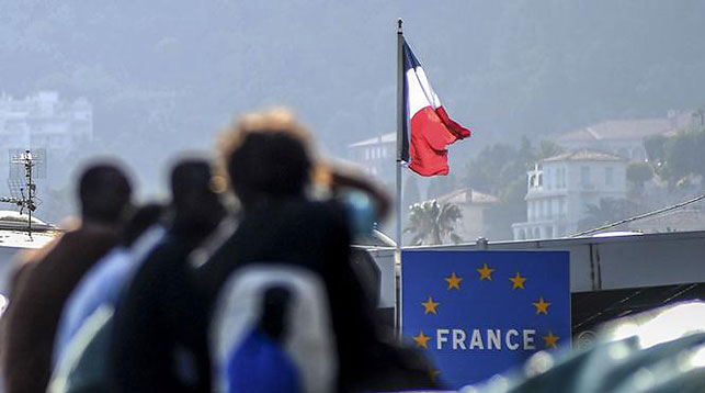 Франция вводит пограничный контроль