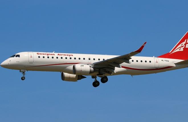 Spairliners поддержит самолеты Embraer авиакомпании Georgian Airways