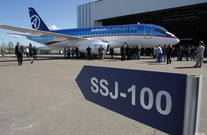Италия разрешила беспрепятственные поставки SSJ 100 в Европу
