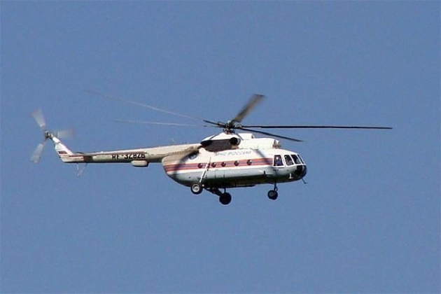 На месте крушения Ми-8 обнаружен спасательный жилет