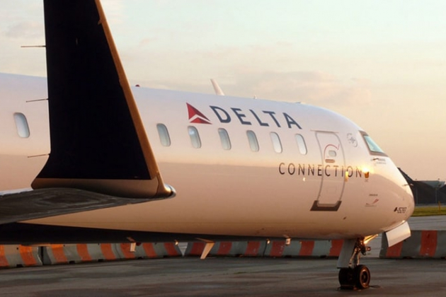 Самолёт "Delta Airlines" загорелся в аэропорту штата Орегон