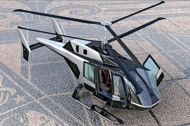 В России презентовали уникальный вертолёт VRT500