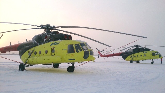 "ЮТэйр" приняла шесть новых вертолетов Ми-8АМТ