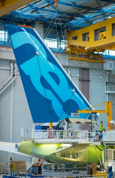 В Airbus приступили к финальной сборке прототипа A330-800