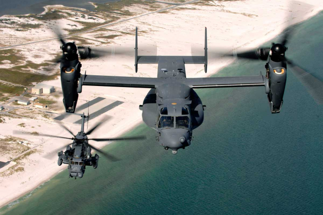 Эксперт: конвертопланы Bell CV-22 Osprey бесполезны