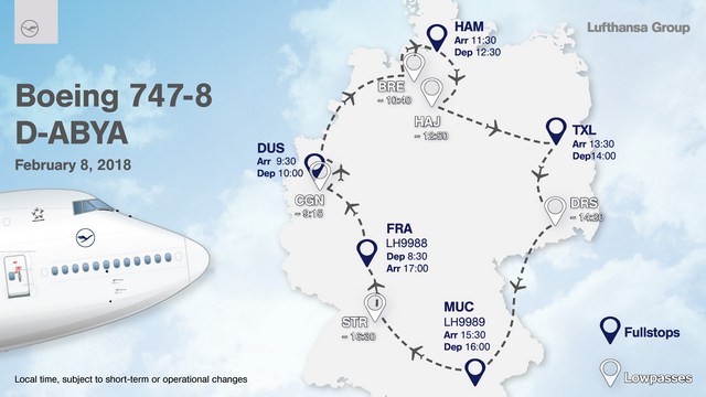 ФОТО: Авиакомпания Lufthansa представила новую ливрею