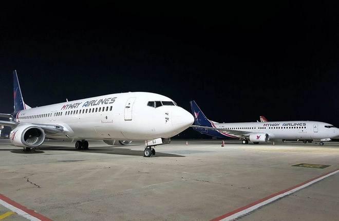 Грузинская MyWay Airlines начнет свою работу с полетов в Россию