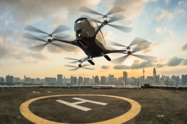 "Bell Helicopter" и "Uber" запустят проект аэротакси к 2025 году