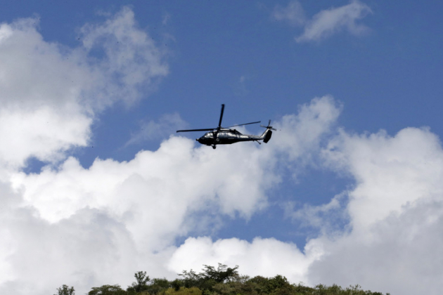 В Мексике разбился военный вертолёт с главой МВД на борту
