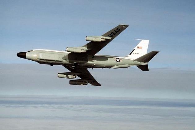 У российских авиабаз в Сирии замечен американский разведывательный самолёт