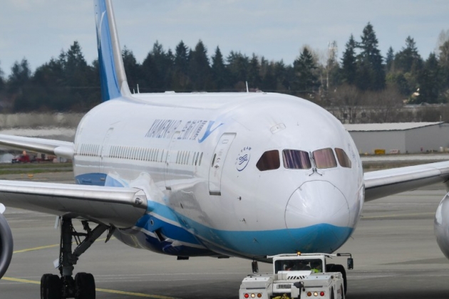 В Магадане экстренно сел авиалайнер Boeing 787 Dreamliner