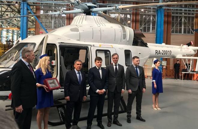 "Русские вертолетные системы" получили пятый медицинский "Ансат"