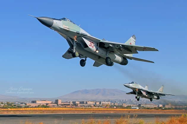 Россия перебросила в Сирию 6 истребителей МиГ-29