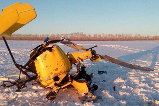 В Новосибирской области разбился самодельный самолёт