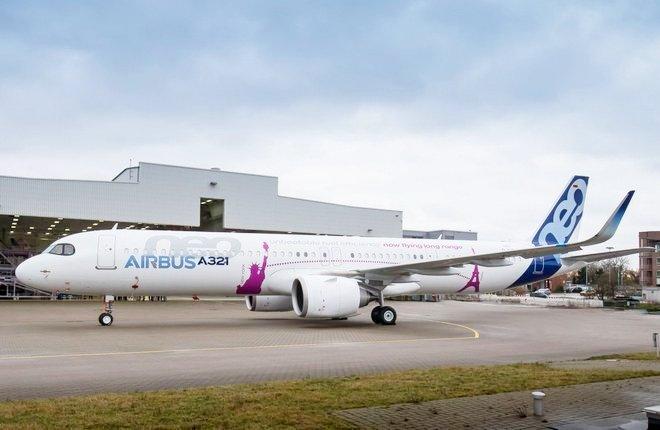 Самолет Airbus A321LR стал дальнемагистральным