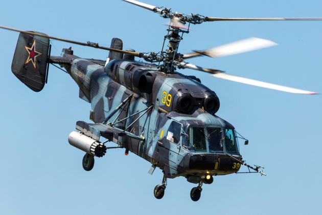 Военный вертолёт Ка-29 потерпел крушение в Балтийском море