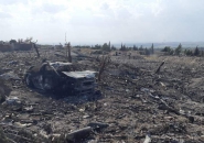 Израильские истребители до основания уничтожили сирийскую базу