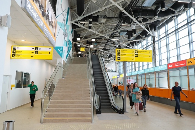 Заработал новый терминал аэропорта Волгограда для внутренних авиалиний