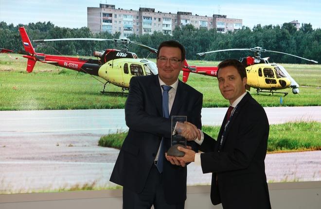 "ЮТэйр-Вертолетные услуги" налетала 50 тыс. ч. на вертолетах Airbus
