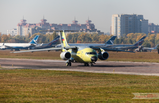 Последний Ан-148 российской сборки выполнил первый полет