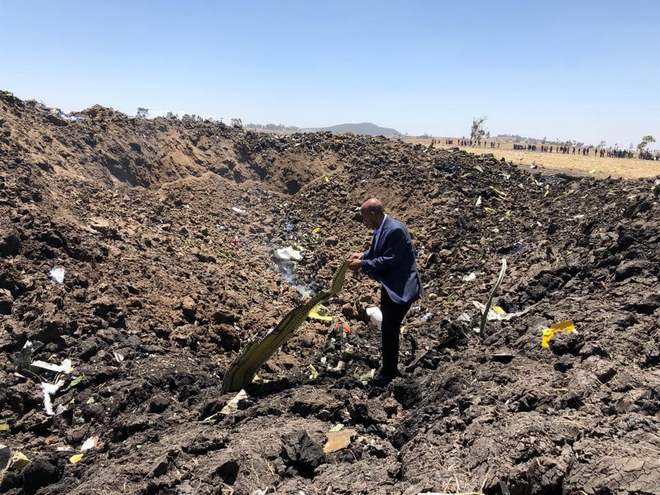 Самолет Boeing 737MAX авиакомпании Ethiopian Airlines разбился в Африке