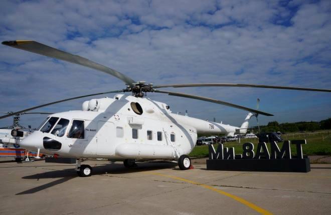 ГТЛК получила партию из четырех вертолетов Ми-8АМТ
