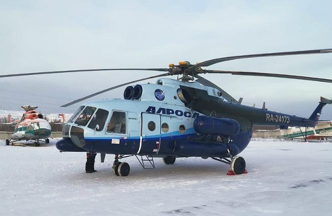 Еще один Ми-8МТВ-1 поступил в парк "Алросы"