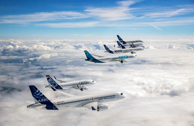 Airbus 17-й год подряд увеличивает объемы поставок коммерческих самолетов
