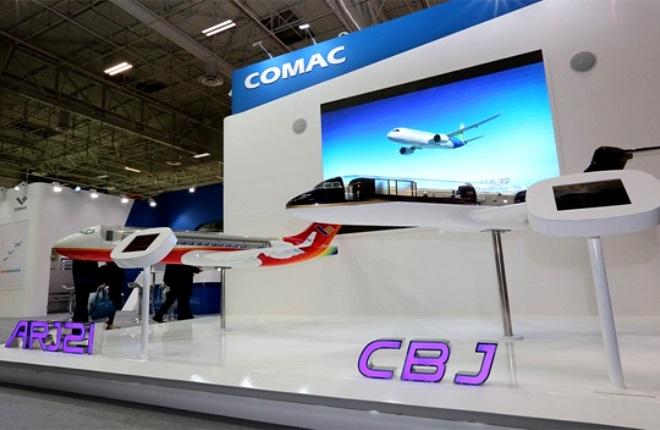 COMAC выпустила первый самолет ARJ21 для Air China