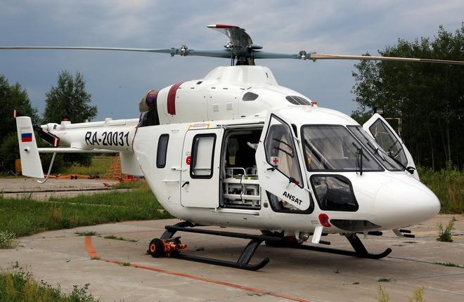 ГТЛК получила партию вертолетов "Ансат" для санавиации