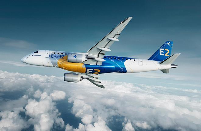 Программу нового поколения Embraer E175-E2 отложили на три года