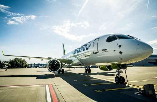 Авиакомпания airBaltic сдаст в мокрый лизинг более трети своего флота