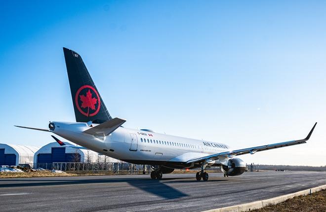 Канадская авиакомпания Air Canada продолжает покупать канадские самолеты Airbus A220
