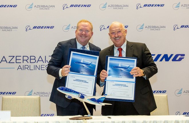 Азербайджанская AZAL перевела соглашение на Boeing 787 в твердый заказ и удвоила его