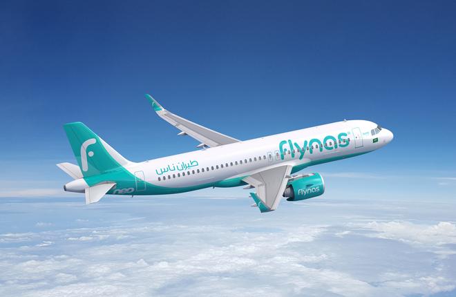 До 120 самолетов Airbus A320neo вырос портфель заказов саудовского лоукостера flynas